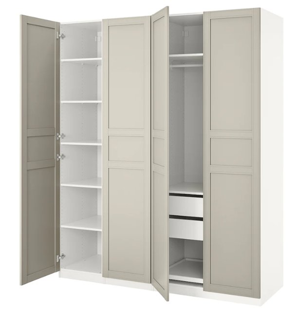 PAX wardrobes 5