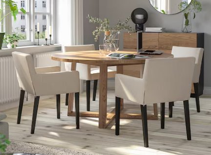 Table + 4 chairs 9