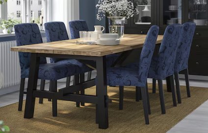 Table + 6 chairs 2