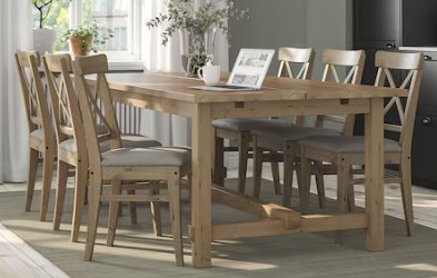 Table + 6 chairs 5