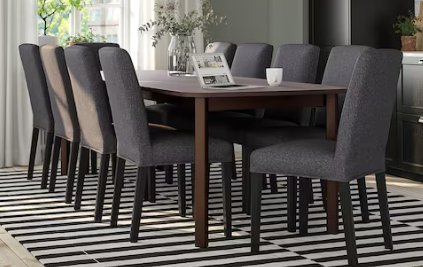 Table + 6 chairs 7