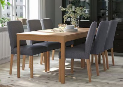 Table + 6 chairs 9