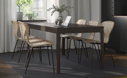 Table + 6 chairs 10